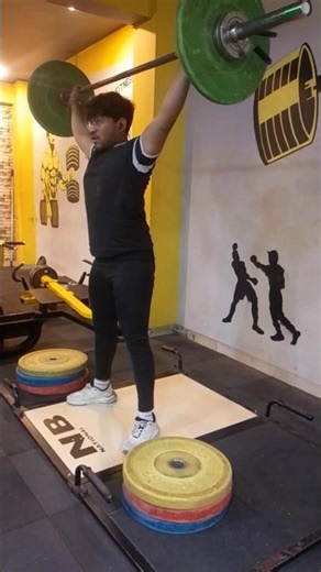 Snatch pull practice #weightlifting #snatch #cleanjerk @gymdogs6188