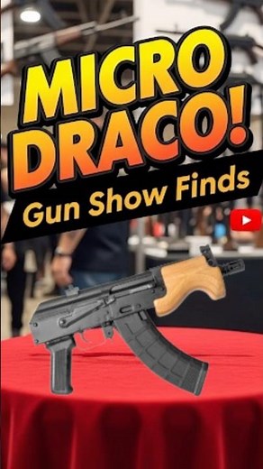 Micro Draco AK Pistol – Tiny Gun, HUGE Firepower 🔥
