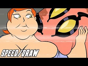 Speed Drawing: Gwen and Gluto