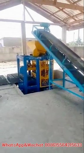 QTJ4-24#Cement Concrete Hollow Block Plant Production Line Paver Brick Maker Machine#Solid Brick#424