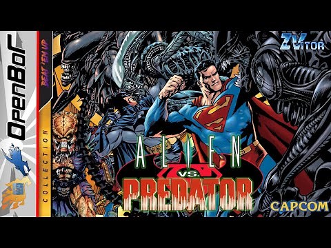 Alien VS Predator - Superman & Batman Mode [OpenBor] Beat 'em Up