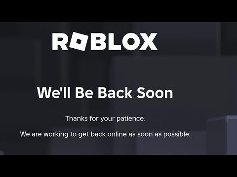 Why ROBLOX Is Down Today? 😭 | We’ll Be Back Soon Error Fix & Updates
