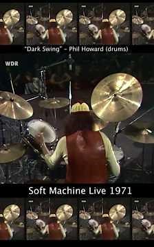 Soft Machine - Dark Swing - Phil Howard drum solo