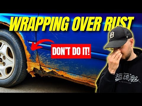 I Tried Wrapping Over Rust and Dents