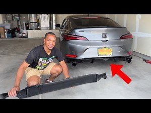 Installing an OEM Upgrade Diffuser on My Acura Integra (DE4)