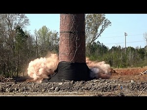 EXPLOSIVES DEMOLITION | Wellington Mill Chimney
