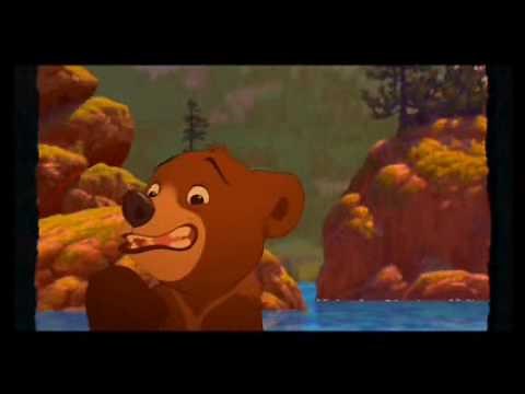 Koda says no fish were harmed in the making of Brother Bear .