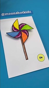 Spinning pinwheel paper circuit workshop