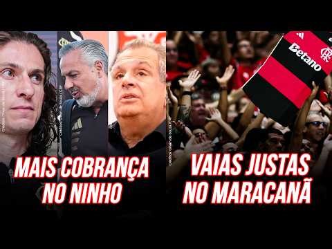 Flamengo's president reprimands Filipe Luís and José Boto | Fans were right to boo the team at Ma...