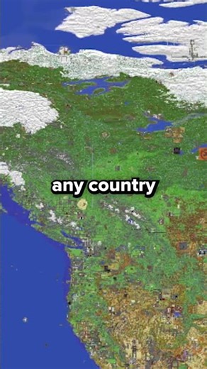 This SMP IS A 1:1 COPY OF THE EARTH! #minecraft #earth #minecraftserver #smp