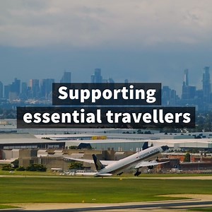 5.4K views · 210 reactions | We're still open for our essential travellers and have measures in place to keep you safe. | Melbourne Airport | Facebook