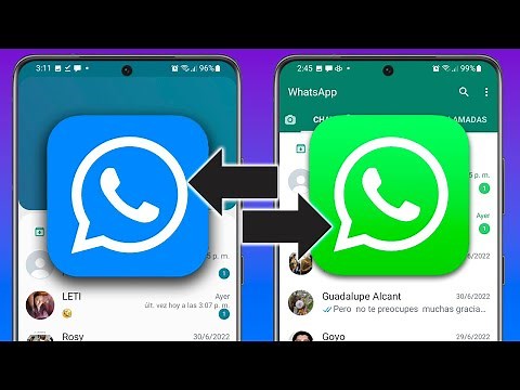 Como CAMBIAR Whatsapp Plus a Whatsapp Normal - sin perder CONTACTOS ni MENSAJES o CHATS