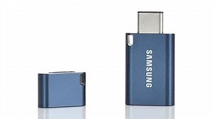 Samsung USB-Stick, USB-C, 256 GB, 400 MB/s Lesen, 110 MB/s Schreiben, USB 3.1 Flash Drive für Notebooks, Tablets und Smartphones, Blue, MUF-256DA/APC