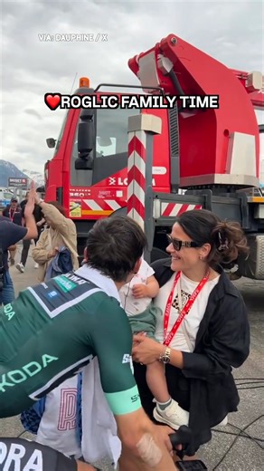 Family time for Primoz Roglic ❤️ #cycling #family #primozroglic | NBC Sports Cycling