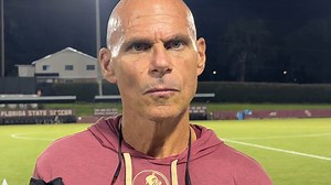 WATCH: FSU soccer coach Brian Pensky talks season opening 5-0 win over Florida