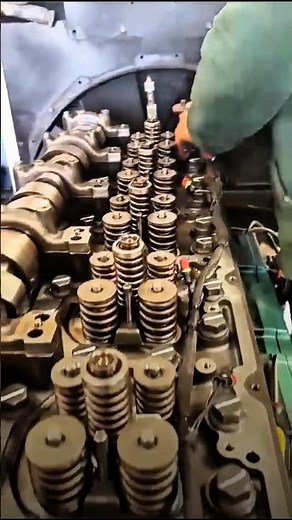 Fuel Injector Install part 1#mechanic #engineering #fuelinjectors #shorts