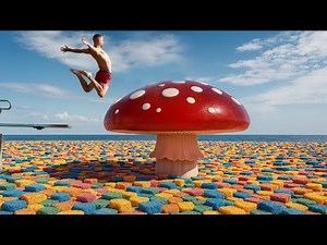 Extreme Heights Jump - ASMR | Oddly Satisfying Al POV