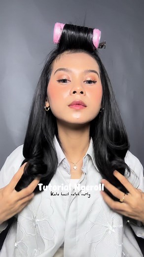 Tutorial ngeroll rambut curly