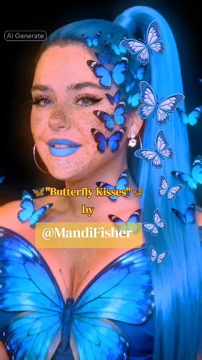 "BUTTERFLY KISSES" performed by @Mandi Fisher #mandifishermusic #ai #f...