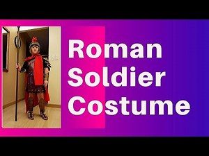 How to make a Roman soldier costume