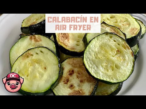 Calabacín en Freidora de Aire 🥒 ¡Receta con Calabacines en Air Fryer!