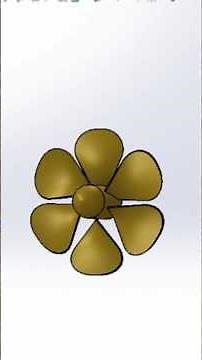 🔧 I Designed a Propeller in SolidWorks — Step by Step Tutorial!#3DModeling#3DDesign#CAD