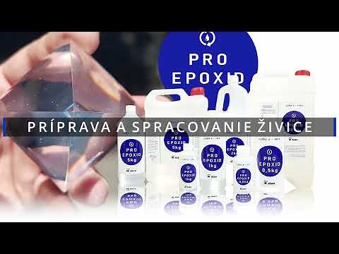Číra epoxidová živica PRO IK Stav - Postup prípravy & užitočné Tipy