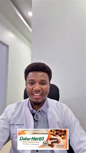 Victor Kinara on Instagram: "🌿 Healthy teeth start with the right care. Dabur Herbal Toothpaste provides the goodness of clove and natural calcium which prevents toothache, cavities and strengthens the enamel. 🦷✨ @dabur_eastafrica #daburherbaltoothpaste #dentist"