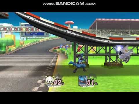 Ssbb lucario vs meta knight