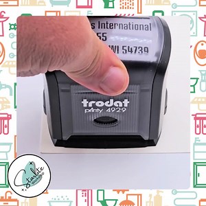 Menards Rebate Address Stamp - Self-inking Custom Stamp - Etsy