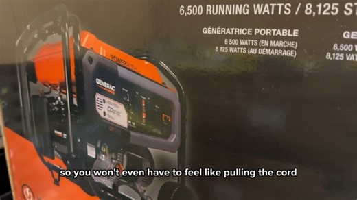 Watch Honest Review GENERAC GP 6500 WATT Generator!  on Amazon Live
