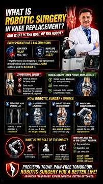 What Is Robotic Knee Replacement Surgery? Explained by Expert Dr Shekhar Srivastav!