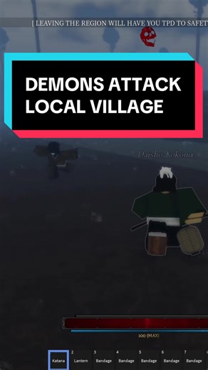 mind you I was selling rice balls 5 minutes earlier 😭 #demonslayer #gaming #roblox