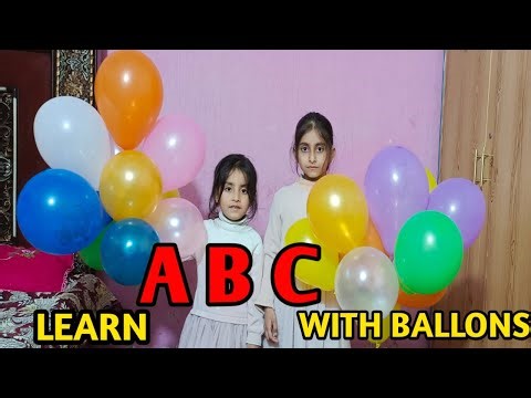 Colorful Balloons ABC Song | Learn Alphabet With Fun