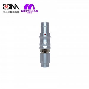 [Hot Item] Qm B Series Tgg Waterproof Push Pull Self-Locking AC/DC RJ45 M12 Redel Plug Terminal Cable Connector
