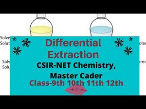 Differential Extraction || Layer sepration method || Organic sepration