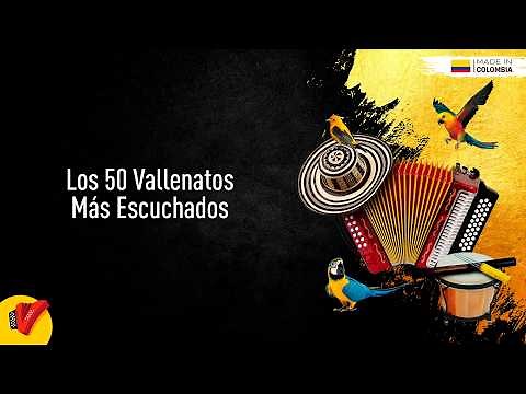 Los 50 Vallenatos Más Escuchados, Video Letras - Sentir Vallenato