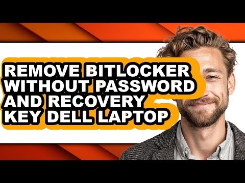 How to Remove Bitlocker Without Password and Recovery Key Dell Laptop (full Guide)