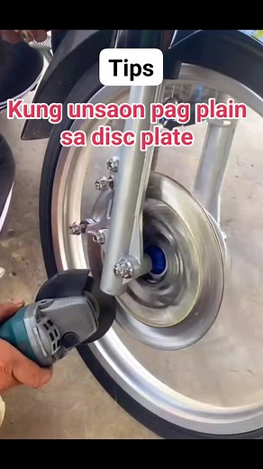 Tips how to plain a disc plate #tips #diyprojects #diyproject #diyprojectsideas | Diy Moto Lab