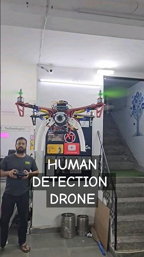 Human Detection Drone using Raspberry pi #project #ideas #drone #technology #scienceexperiment
