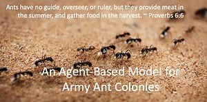 Erstellen eines agentenbasierten Modells mit Python für die Ameisensuche