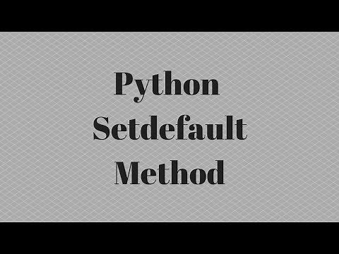 Using the SetDefault Method in Python for Handling Lists Within Dicts