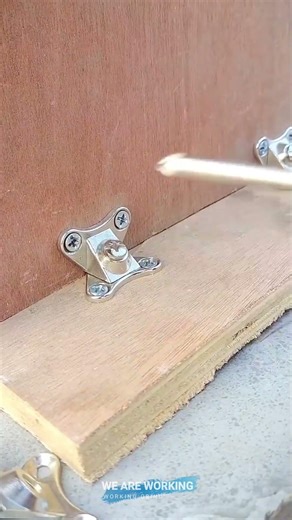 🛠️ Quick-Release Corner Joint with Threaded Insert System