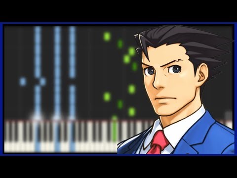 OBJECTION! This is a Phoenix Wright Objection Piano Medley