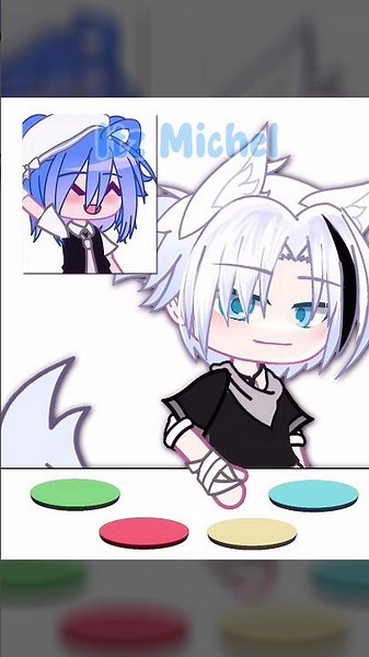 That Smile Disappeared So Fast! 😂 || #gacha #gachalife #gachaclub #shorts #trend #viral