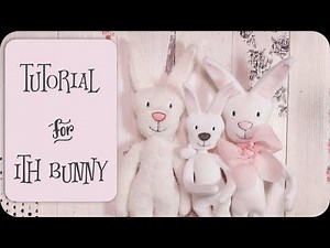 In The Hoop Bunny head tutorial for Machine Embroidery