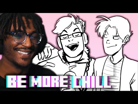 I REACTED TO 3 SONGS AND ANIMATICS FROM BE MORE CHILL THE MUSICAL!