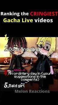 Ranking Top 5 Cringiest Gacha Live Videos #gacha #gachaclub #gachalife