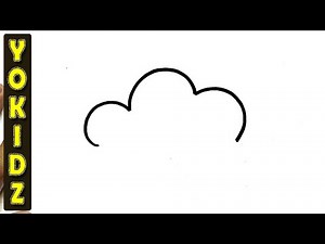 HOW TO DRAW A CUTE CLOUD #Drawing #Cloud