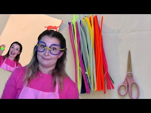 DIY PIPE CLEANER CRAFTS With Jukie Davie!